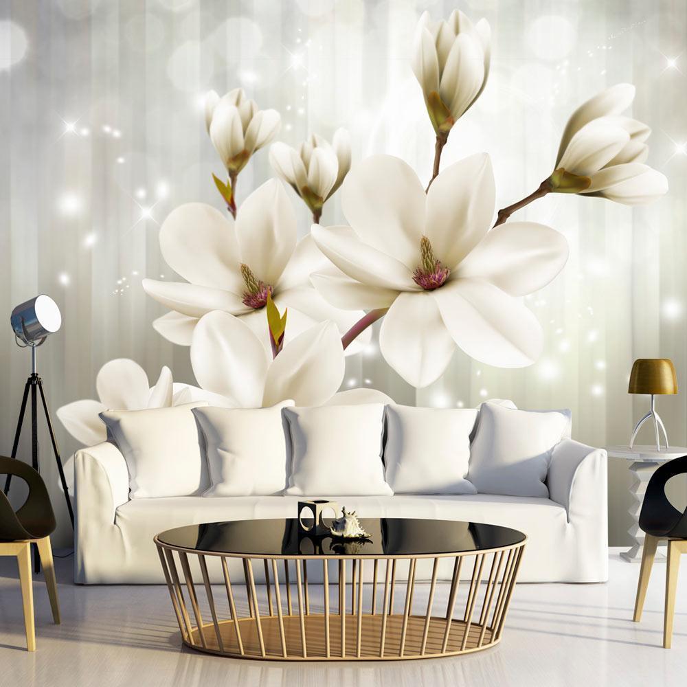 Wall Mural - Flower Nymph-Wall Murals-ArtfulPrivacy