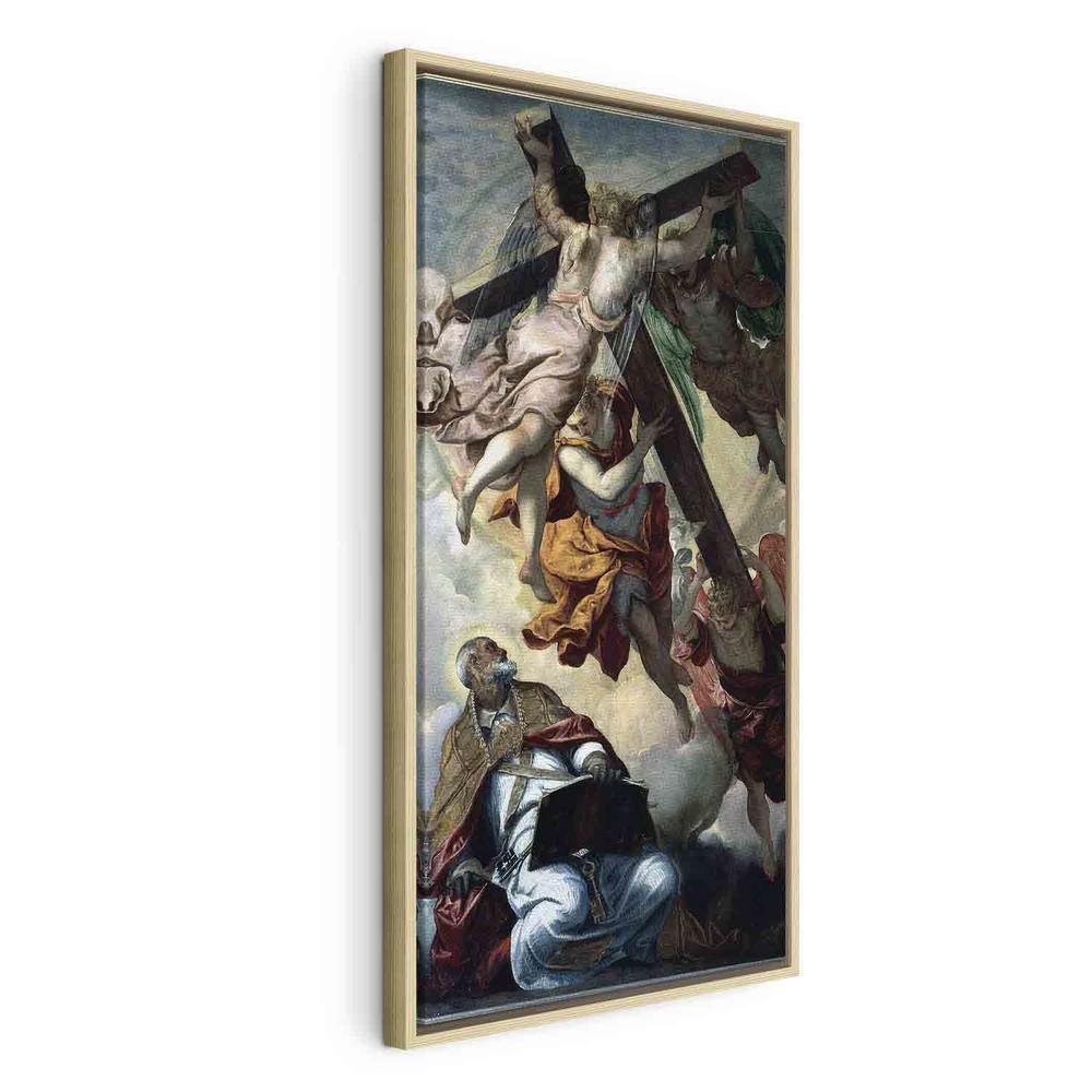 Canvas Print - Apparition of the Cross to St Peter (Tintoretto )