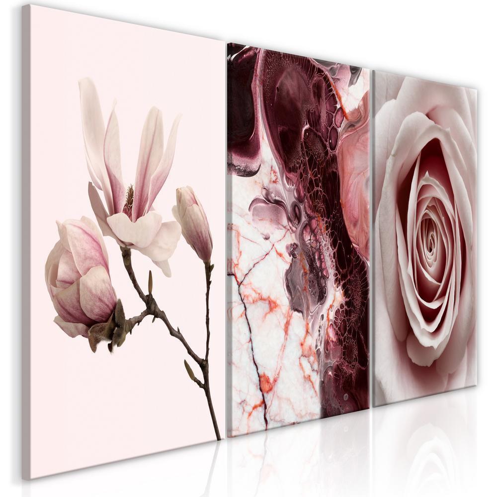 Canvas Print - Vanilla Experience (3 Parts)-ArtfulPrivacy-Wall Art Collection