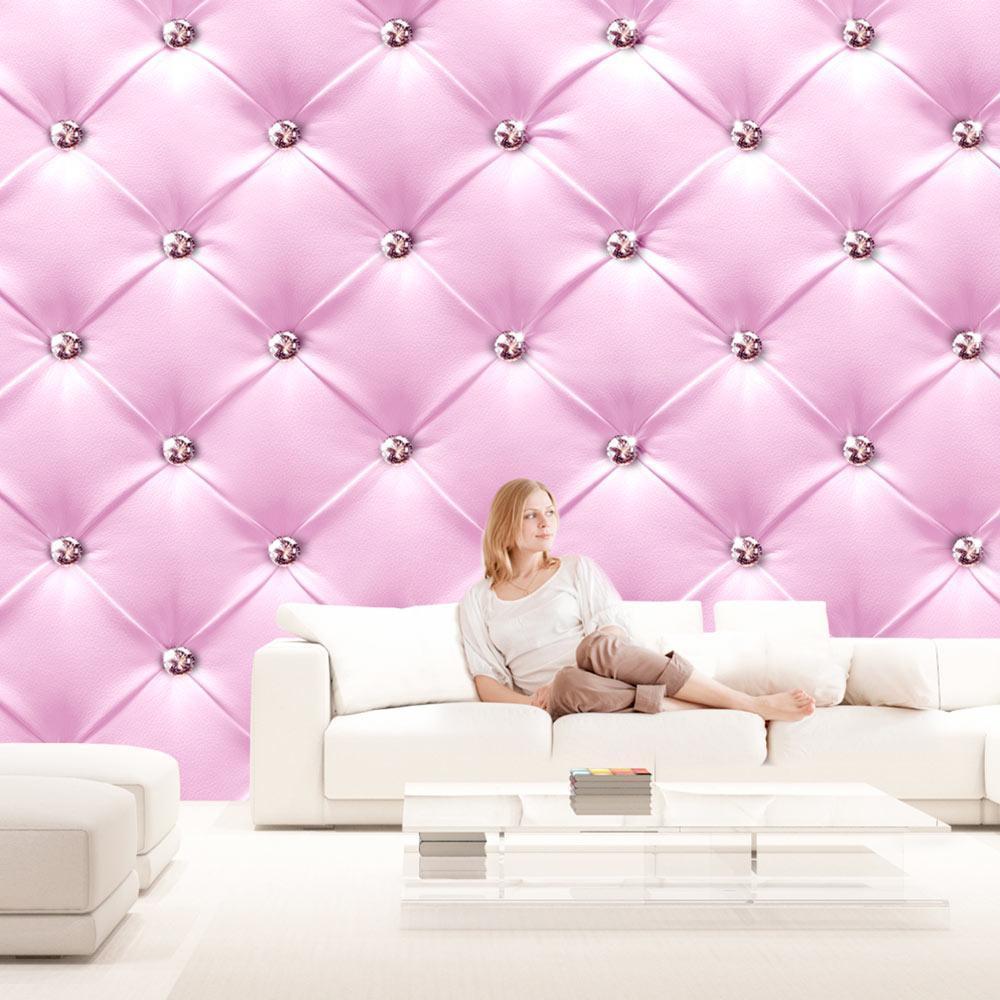 Wall Mural - Pink Elegance-Wall Murals-ArtfulPrivacy