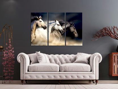 Canvas Print - Sons of the Wind (3 Parts)-ArtfulPrivacy-Wall Art Collection