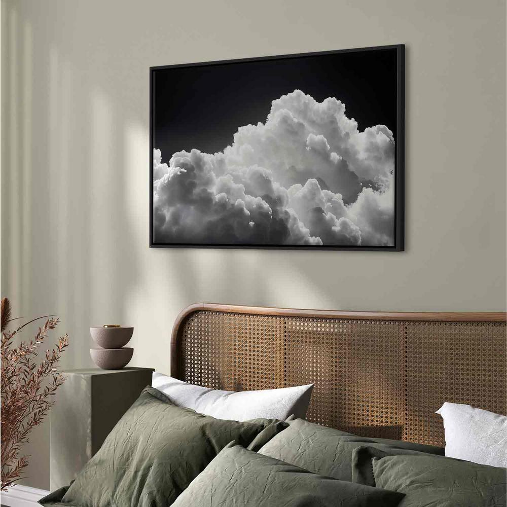 Canvas Print - Discover the Endless Play of Sunlight – Clouds and Shadows in the Sky