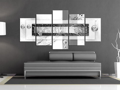 Canvas Print - Gray Balance-ArtfulPrivacy-Wall Art Collection