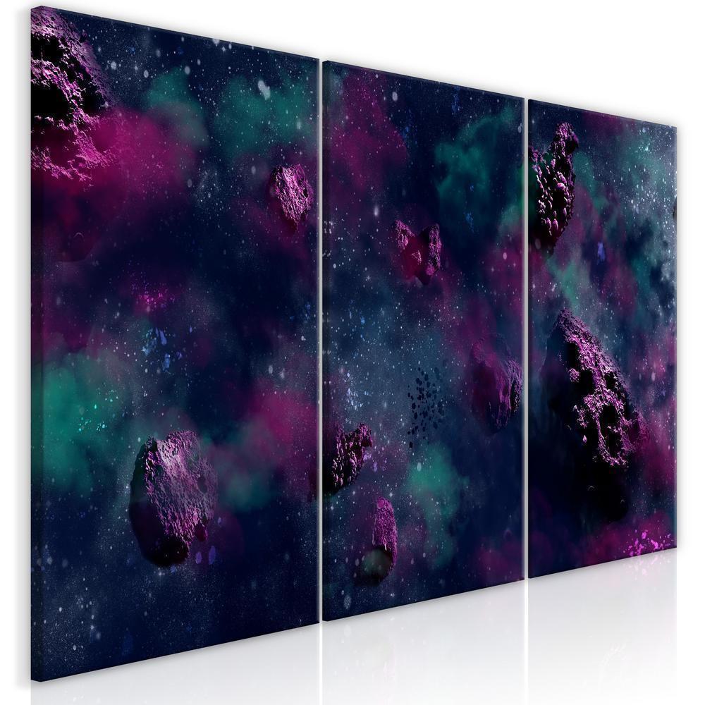 Canvas Print - Endless Space (3 Parts)-ArtfulPrivacy-Wall Art Collection