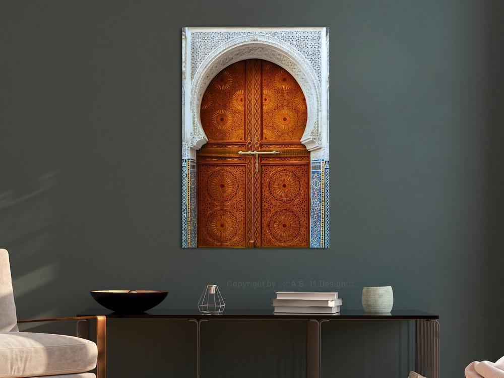 Canvas Print - Door of Dreams (1 Part) Vertical-ArtfulPrivacy-Wall Art Collection