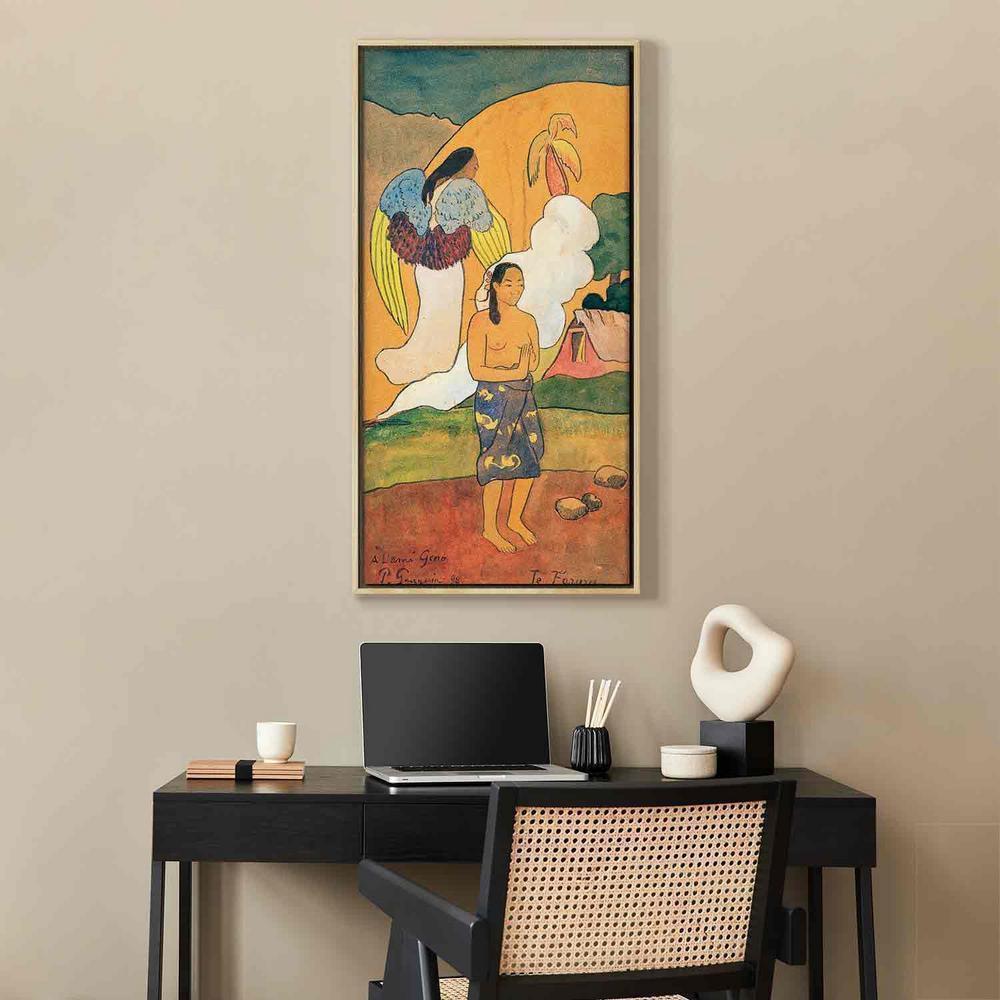 Canvas Print - Te faruru (Paul Gauguin)