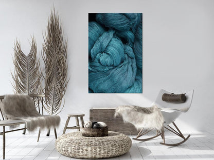 Canvas Print - Melancholic Wool (1 Part) Vertical-ArtfulPrivacy-Wall Art Collection