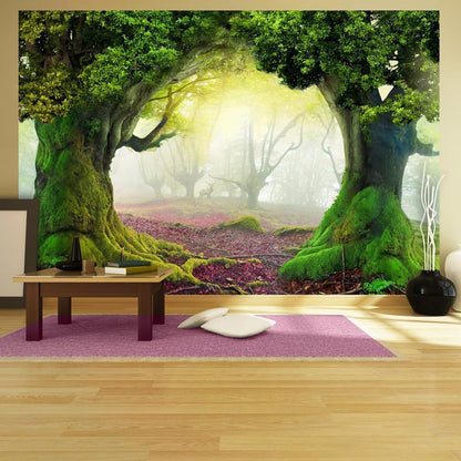 Wall Mural - Enchanted forest-Wall Murals-ArtfulPrivacy