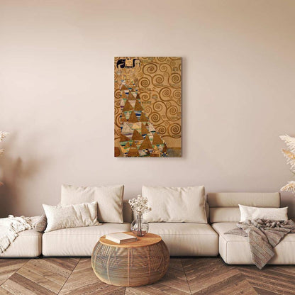 Canvas Print - Expectation (Gustav Klimt)