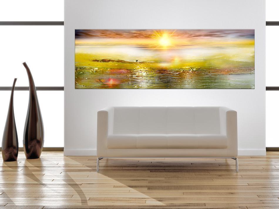 Canvas Print - Sunny Sea-ArtfulPrivacy-Wall Art Collection