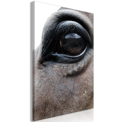 Canvas Print - Honest Eyes (1 Part) Vertical-ArtfulPrivacy-Wall Art Collection