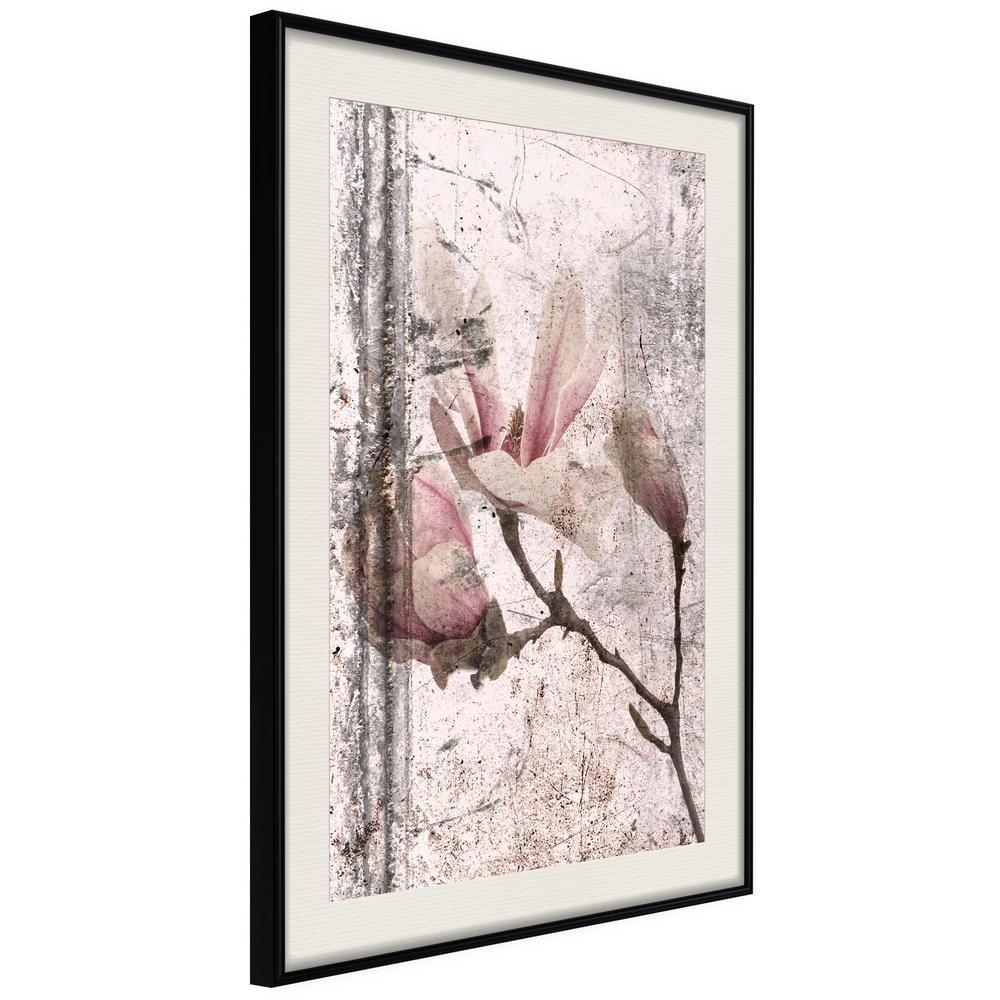 Botanical Wall Art - Queen of Spring Flowers III-artwork for wall with acrylic glass protection