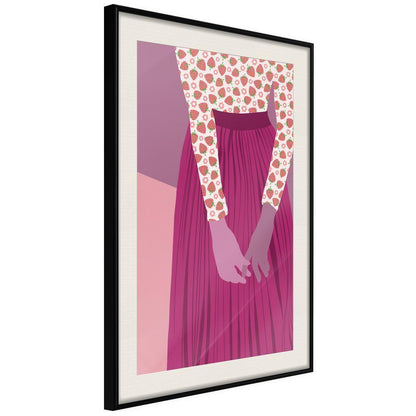 Wall Decor Portrait - Fruity Blouse-artwork for wall with acrylic glass protection