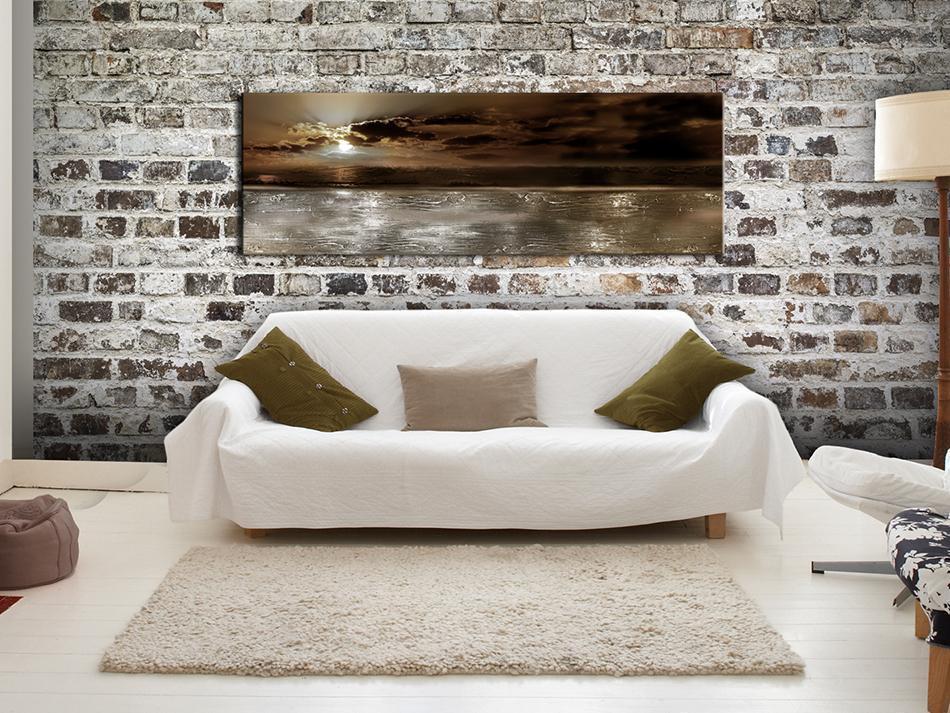 Canvas Print - Mysterious Ocean-ArtfulPrivacy-Wall Art Collection