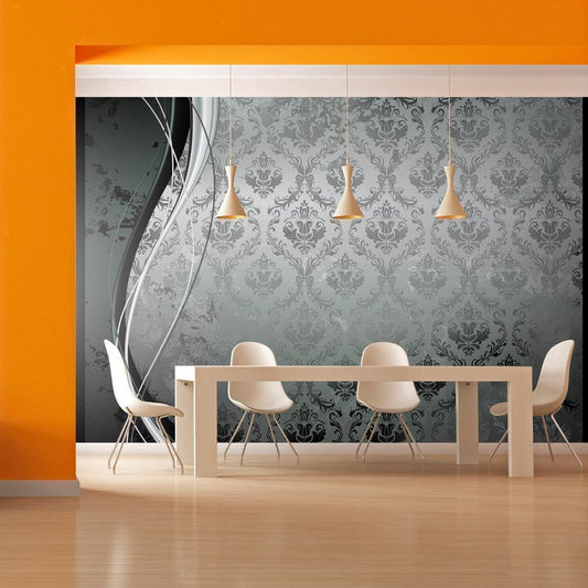 Wall Mural - Gray clouds-Wall Murals-ArtfulPrivacy