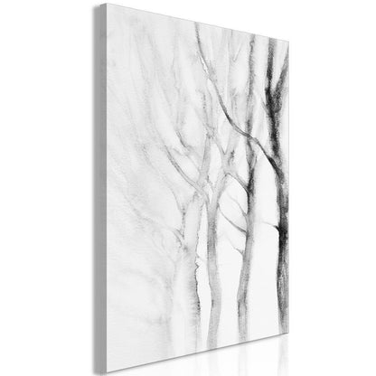 Canvas Print - Way to Nature (1 Part) Vertical-ArtfulPrivacy-Wall Art Collection