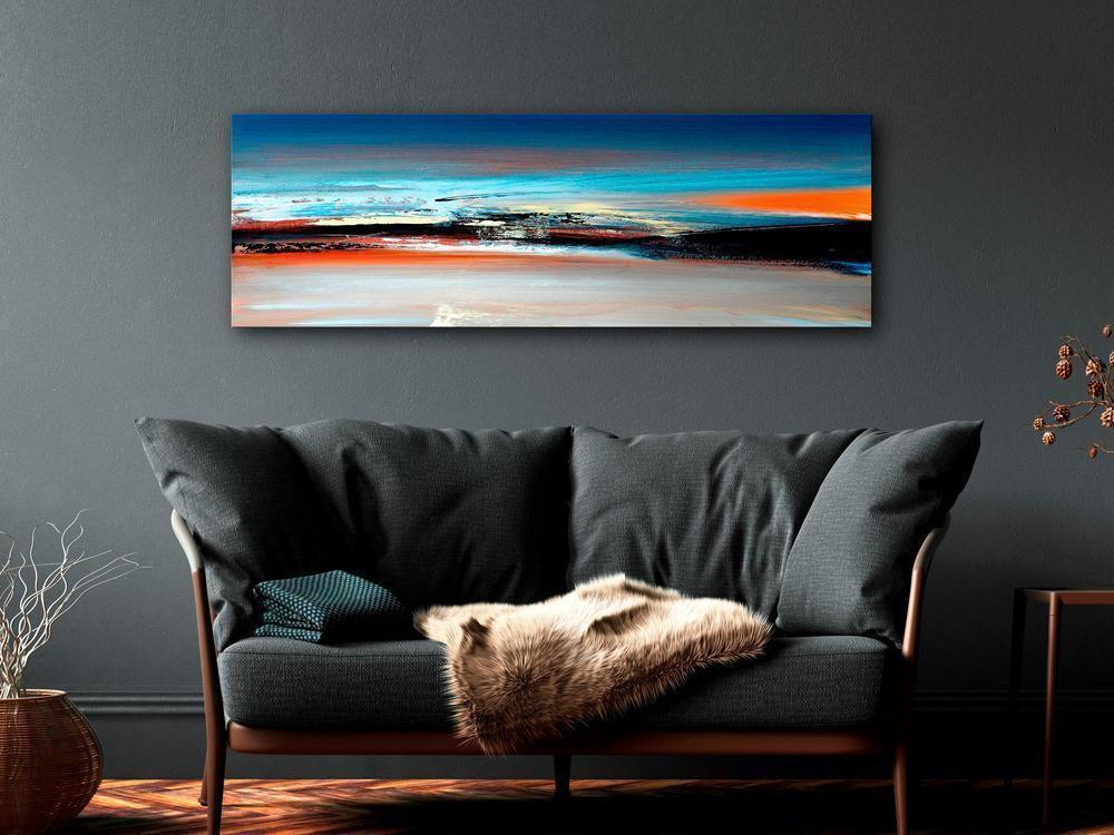 Canvas Print - Landscape at Dawn (1 Part) Narrow-ArtfulPrivacy-Wall Art Collection