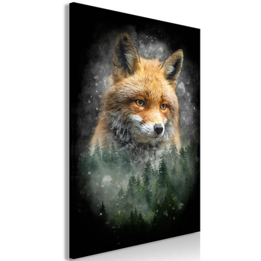 Canvas Print - Forest Life (1 Part) Vertical