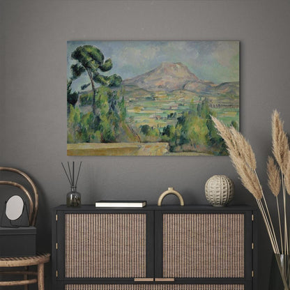 Canvas Print - Mount Saint Victoria-ArtfulPrivacy-Wall Art Collection