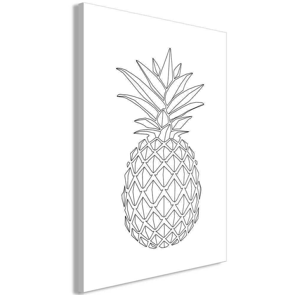 Canvas Print - Fruity Sketch (1 Part) Vertical-ArtfulPrivacy-Wall Art Collection