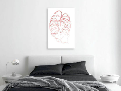 Canvas Print - Monster in Motion (1 Part) Vertical-ArtfulPrivacy-Wall Art Collection