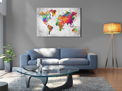 Canvas Print - Colours of Modernity-ArtfulPrivacy-Wall Art Collection