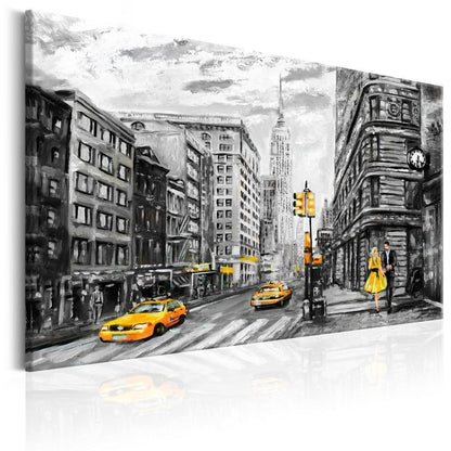 Canvas Print - Walk in New York-ArtfulPrivacy-Wall Art Collection