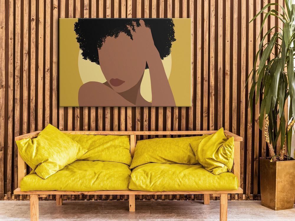 Canvas Print - Invisible Gaze (1 Part) Wide-ArtfulPrivacy-Wall Art Collection