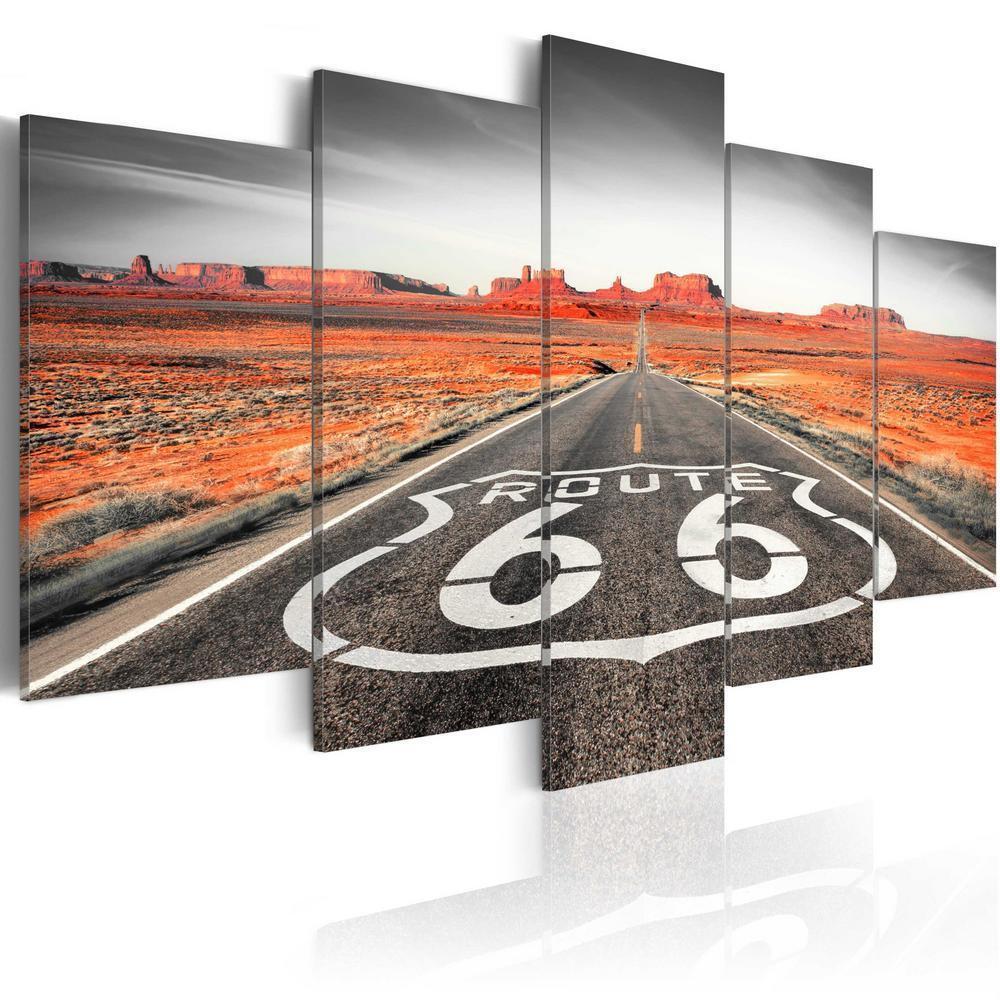 Canvas Print - Mother Road-ArtfulPrivacy-Wall Art Collection