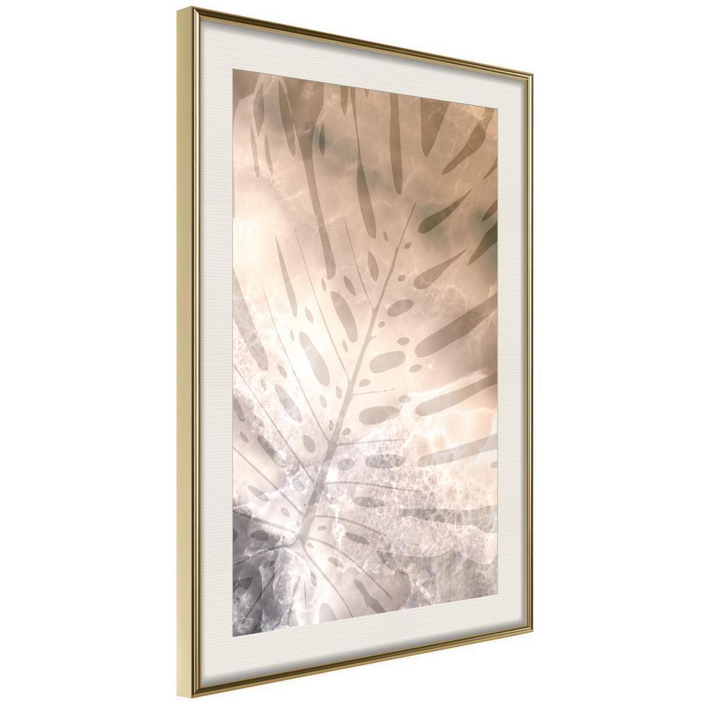 Botanical Wall Art - Monstera of Dreams-artwork for wall with acrylic glass protection