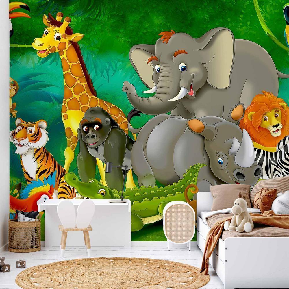 Wall Mural - Colourful Safari