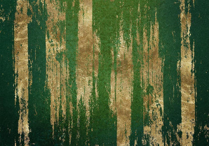 Wall Mural - Golden-Green Expression