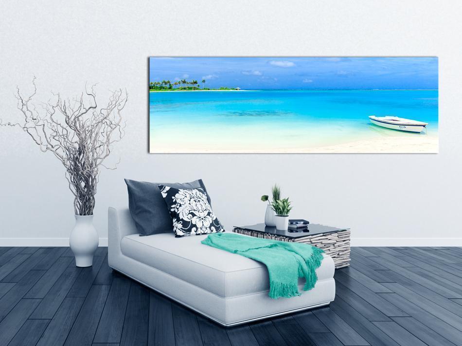 Canvas Print - Azure Paradise-ArtfulPrivacy-Wall Art Collection