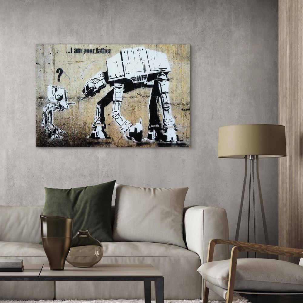 Canvas Print - I Am Your Father by Banksy-ArtfulPrivacy-Wall Art Collection