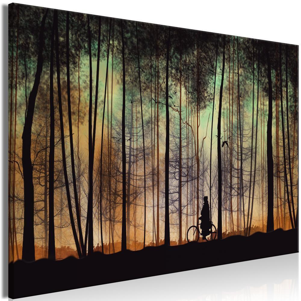 Canvas Print - Walk Before Dark (1 Part) Wide-ArtfulPrivacy-Wall Art Collection