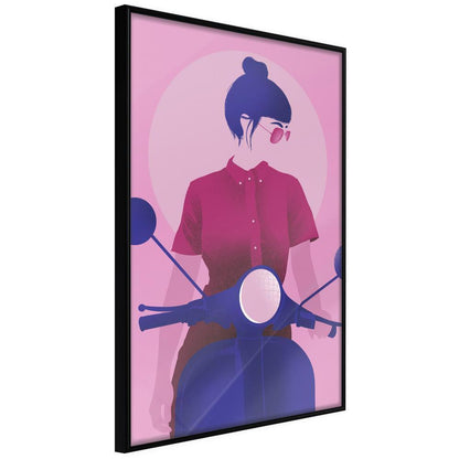 Wall Decor Portrait - Independent Girl-artwork for wall with acrylic glass protection