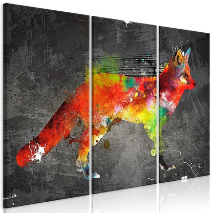 Canvas Print - Forest Hunter (3 Parts)-ArtfulPrivacy-Wall Art Collection