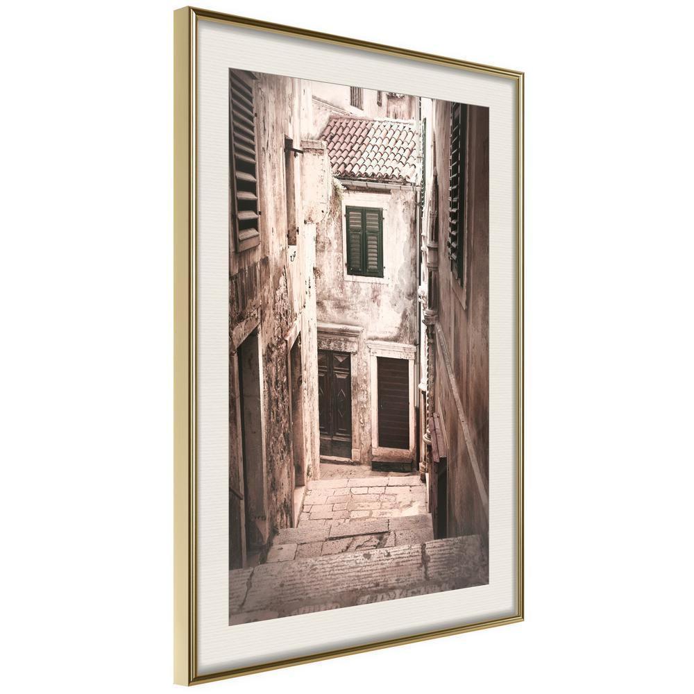 Photography Wall Frame - Urban Alley-artwork for wall with acrylic glass protection