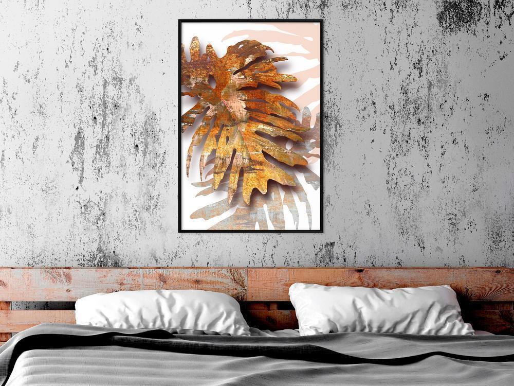 Botanical Wall Art - September Leaves-artwork for wall with acrylic glass protection