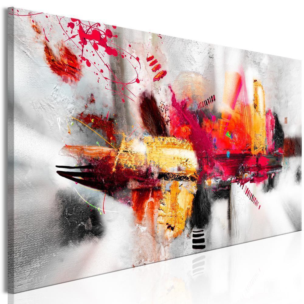 Canvas Print - Colourful Installation (1 Part) Narrow-ArtfulPrivacy-Wall Art Collection