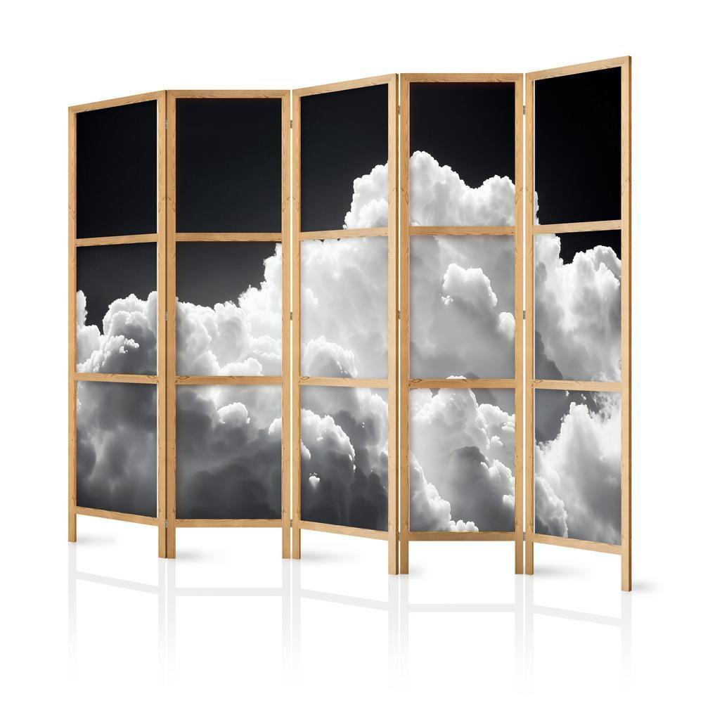 Japanese Room Divider - Discover the Endless Play of Sunlight – Clouds and Shadows in the Sky