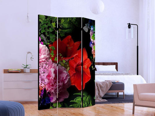 Decorative partition-Room Divider - Summer Evening-Folding Screen Wall Panel by ArtfulPrivacy