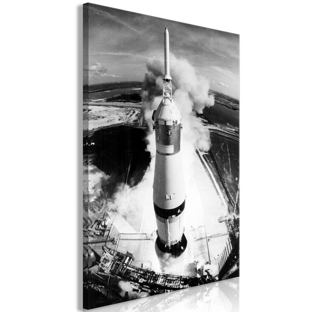 Canvas Print - Cosmic Speed (1 Part) Vertical-ArtfulPrivacy-Wall Art Collection