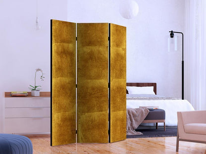 Decorative partition-Room Divider - Golden Cage-Folding Screen Wall Panel by ArtfulPrivacy