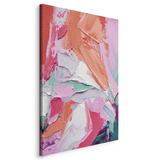 Canvas Print - Energetic Colors - Abstract Composition with Intense Colors