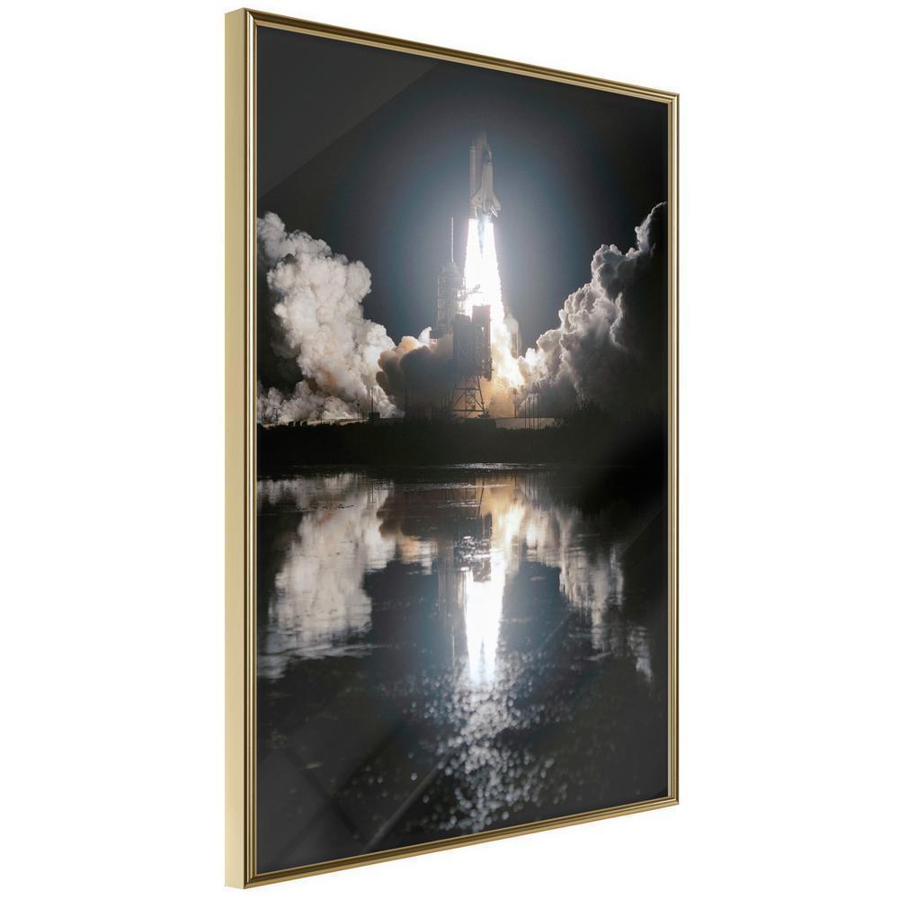 Photography Wall Frame - Into the Unknown-artwork for wall with acrylic glass protection