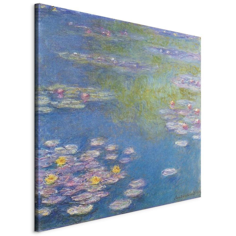 Canvas Print - Water lilies in Giverny-ArtfulPrivacy-Wall Art Collection