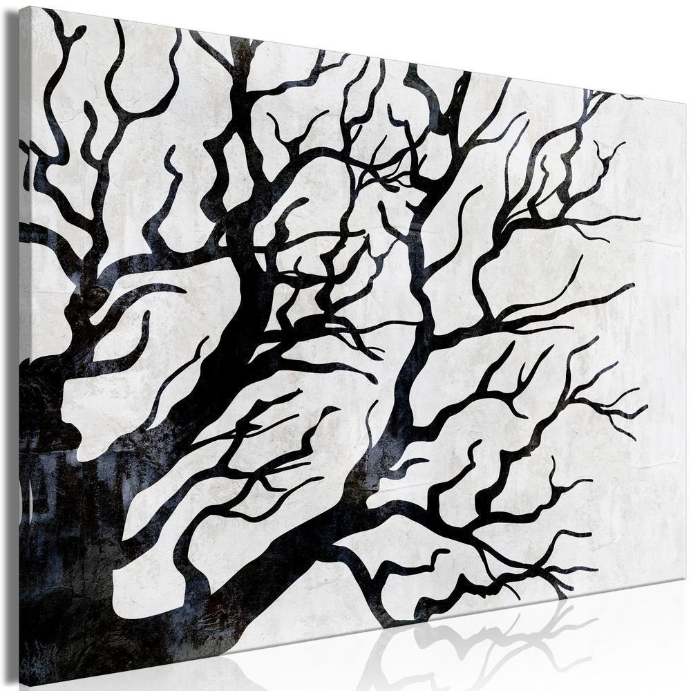 Canvas Print - Cold Nature (1 Part) Wide-ArtfulPrivacy-Wall Art Collection