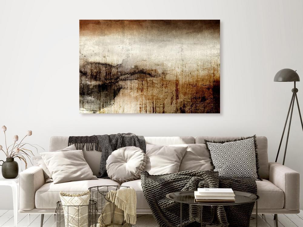 Canvas Print - Damp Colors (1 Part) Wide-ArtfulPrivacy-Wall Art Collection