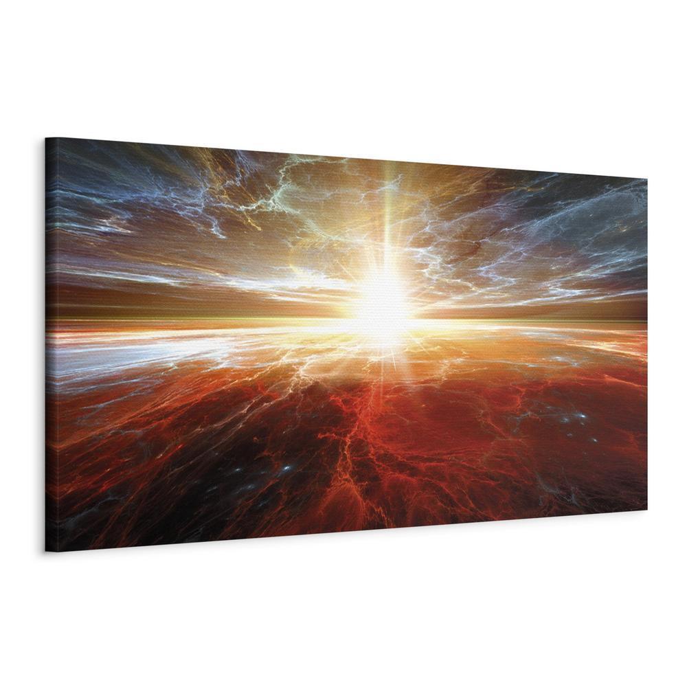 Canvas Print - Space and Time Warp-ArtfulPrivacy-Wall Art Collection